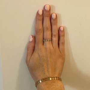 Oomiay 925 stamped sterling silver ring. Perfect condition